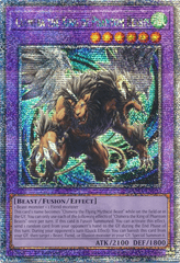Chimera the King of Phantom Beasts -- DUNE-EN033 -- Quarter Century Secret Rare - 1st Edition